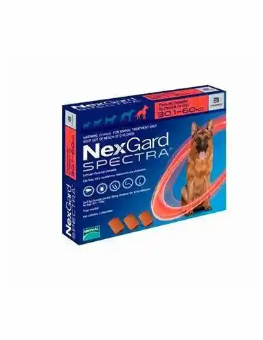 Nexgard Spectra De 30 A 60 Kg