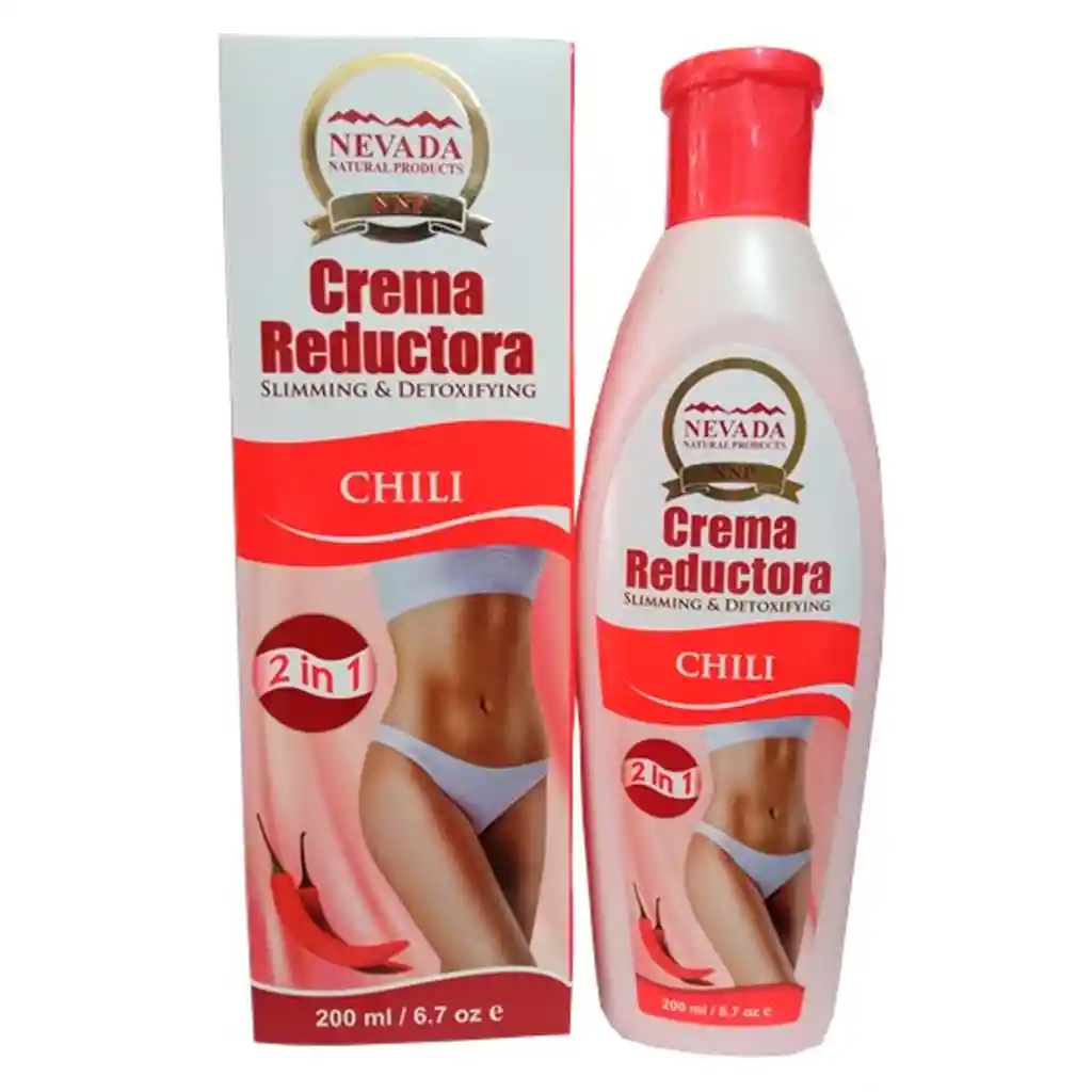 Nevada Crema Reductora Adelgazante Y Desintoxicante Chili 200 Ml