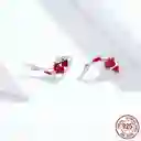 Aretes Pendientes Topos Para Mujer Pez Fabricados En Plata 925