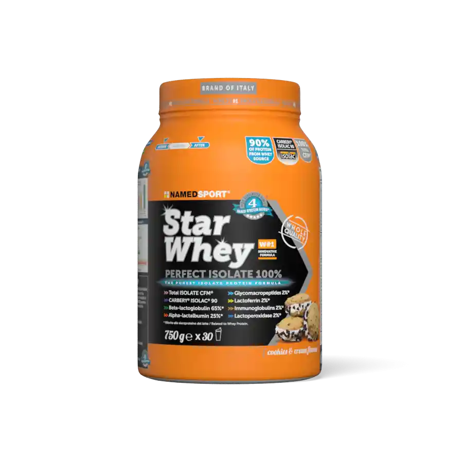 Whey Proteina Starisolated Gym Cookies & Cream 750G