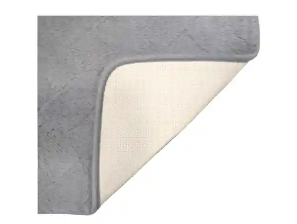 Tapete Salida De Ducha Soft Antideslizante 40x60 Cm Gris