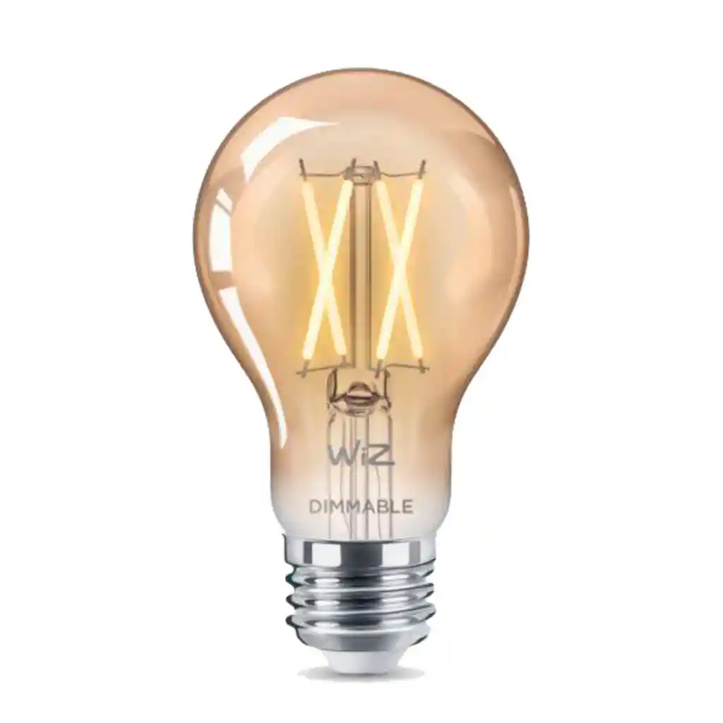 Wiz Bombillo Led Tipo Vintage Inteligente A19 Wi-fi Luz Calida