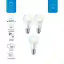 Wiz Bombillo Led Inteligente A19 Wi-fi Luz Fria Y Calida Pack X3