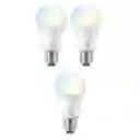 Wiz Bombillo Led Inteligente A19 Wi-fi Luz Fria Y Calida Pack X3