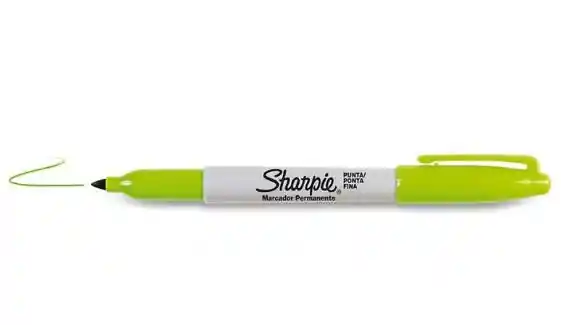 Sharpie Marcadorverde Lima