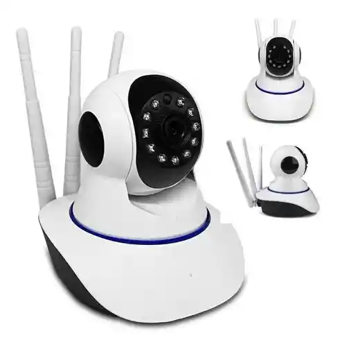 Cámara De Seguridad 3 Antenas Vision Nocturna