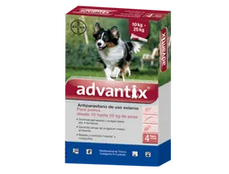 Advantix Antiparasitario Perro De 10 A 25kg Pipeta