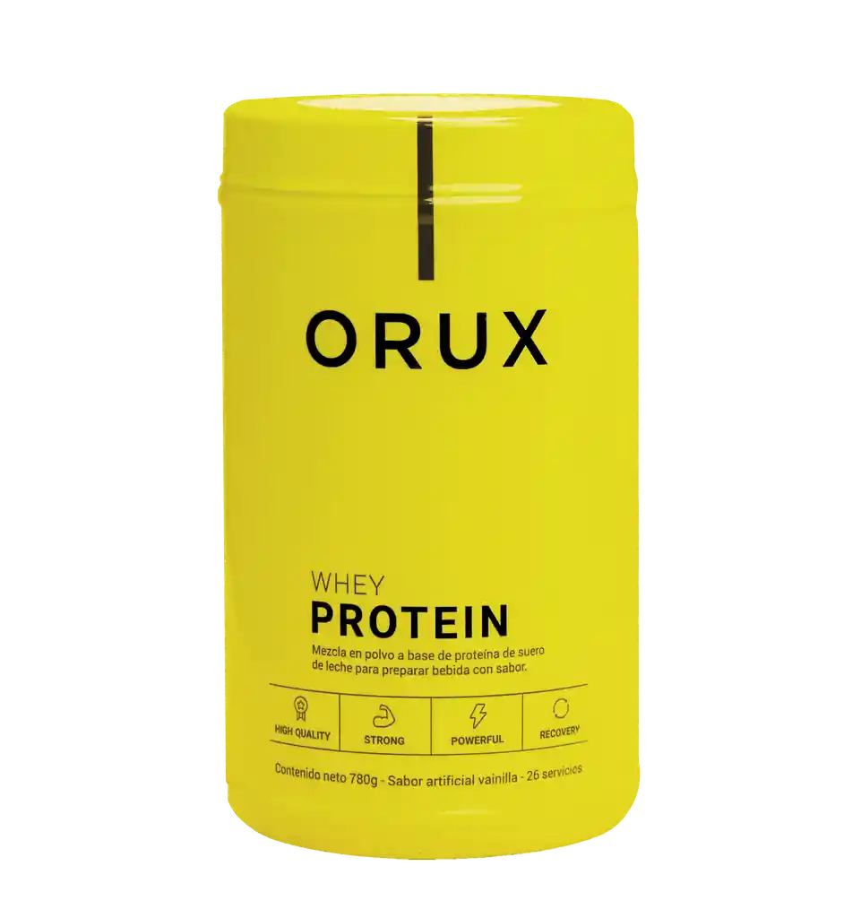 Whey Protein Gym Fuerza Proteina En Polvo Ejercicio 780g