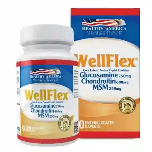 Well Flex 60 Tabletas Healthy America