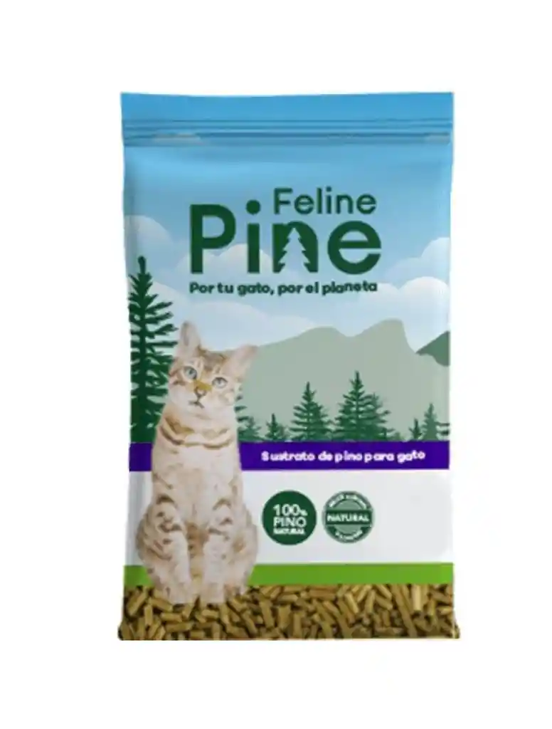 Feline Pine Arena Gato 5 Kg