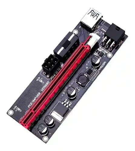 Adaptador Riser Mineria Pci Express 1x A 16x Tarjeta Grafica