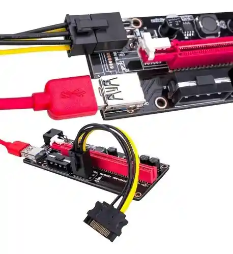 Adaptador Riser Mineria Pci Express 1x A 16x Tarjeta Grafica