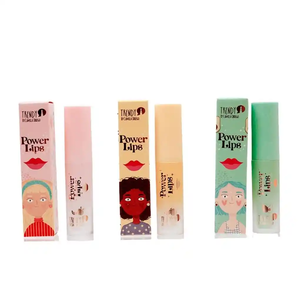 TRENDY Brillo Reparador De Labios Power Lipspw15