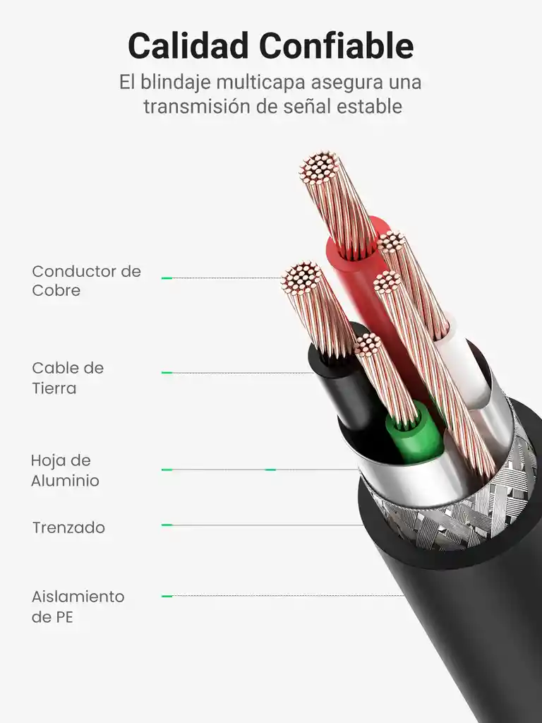 Cable De Escáner De Impresora Usb 2.0 1.5mt Ugreen 10350