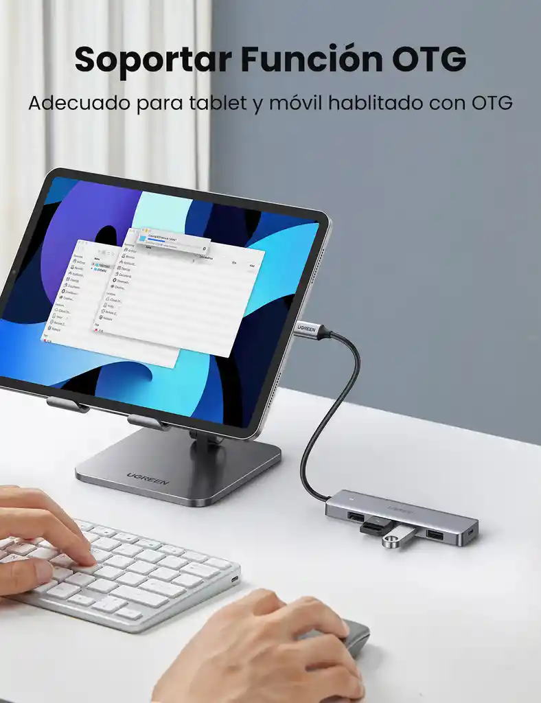 Adaptador Tipo C A 4 Puertos Usb Ugreen 70336
