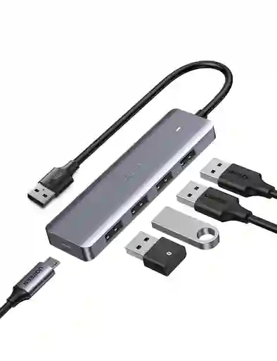 Hub De 4 Puertos Usb 3.0 Ugreen 50985