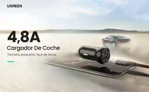 Cargador De Coche Usb De 24w Ugreen 50875