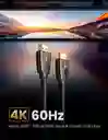 Cable Hdmi 4k Macho A Macho Con Trenza 2mt Ugreen 40410