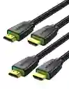 Cable Hdmi 4k Macho A Macho Con Trenza 2mt Ugreen 40410
