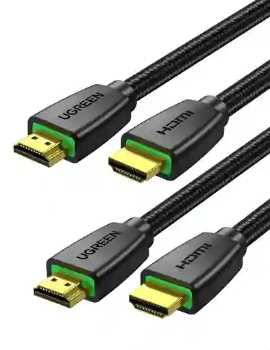 Cable Hdmi 4k Macho A Macho Con Trenza 2mt Ugreen 40410
