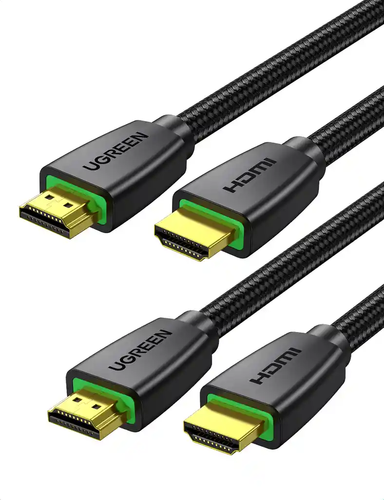 Cable Hdmi 4k Macho A Macho Con Trenza 2mt Ugreen 40410