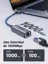 Adaptador Usb-c A Ethernet Gigabit Ugreen 50737