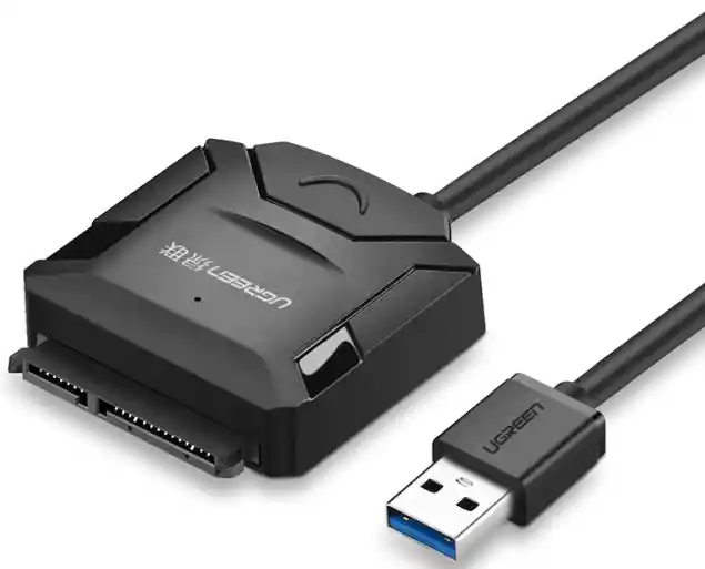 Adaptador De Sata A Usb 3.0 Lector Discos 3.5 Ugreen 20636