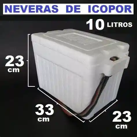 Nevera De Icopor 10 Litros