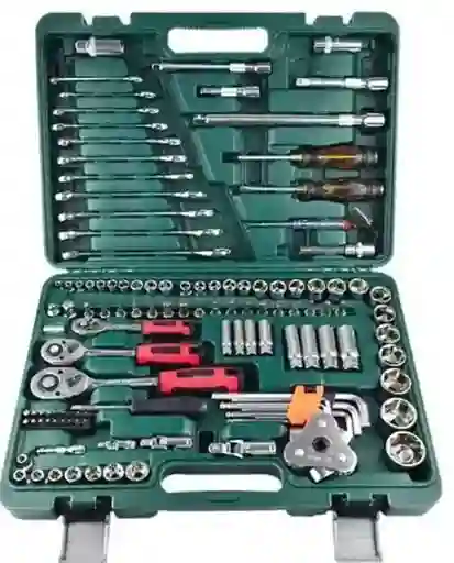Juego De Copas Herramientas X 121 Piezas Trabajo Pesado