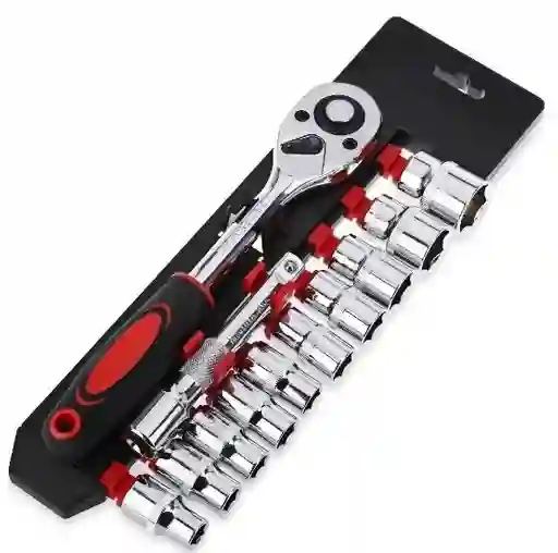 Juego De Copas Más Ratchet De Fuerza 1/2 Para Trabajo