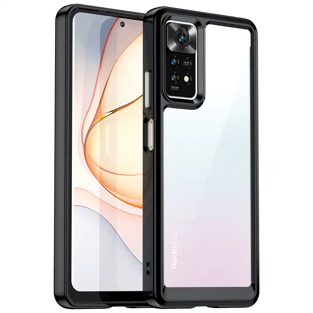 Estuche Antigolpes Para Xiaomi Redmi Note 11 Pro En Negro