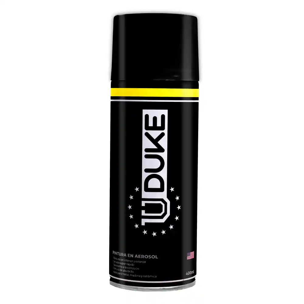 Uduke Aerosolnegro Mate 400 Ml (4) (Ht40209)