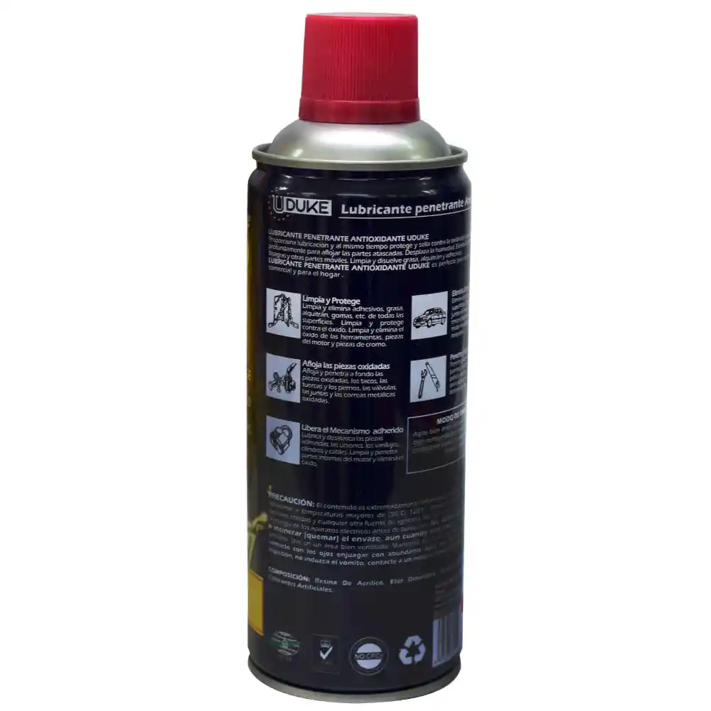 Uduke Aceite Lubricante Y Penetrante450 Ml (303) (Ht40241)