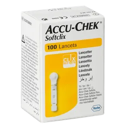Lancetas Accu Chek Softclix X 100 De Roche