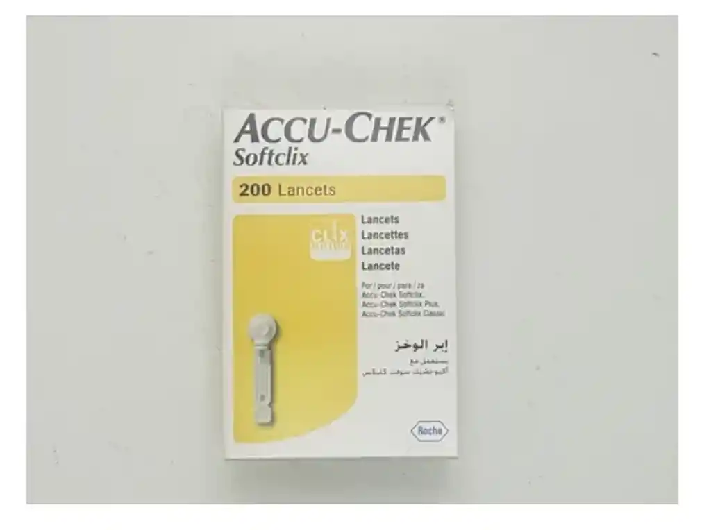 Lancetas Accu Chek Softclix X 200 De Roche