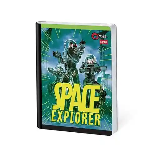 Hojas Cuaderno Cosido Grande De 50Cuadriculado 23Cm X 18 #Ninafama