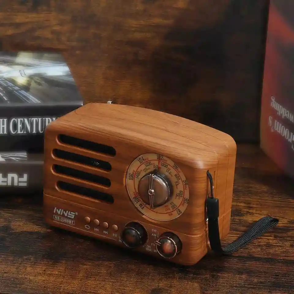 Radio Am Fm Bluetooth Retro Vintage Usb Excelente Calidad