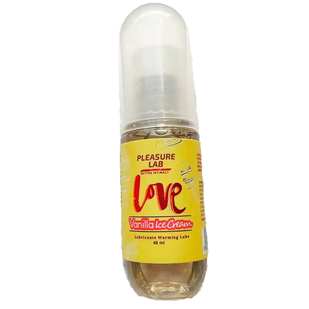 Helado Lub Caliente Comestible Lubricante Pleasure Lab