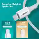 Lightning Cable Usb-C Am/M De Goma De 2 M (Blanco)