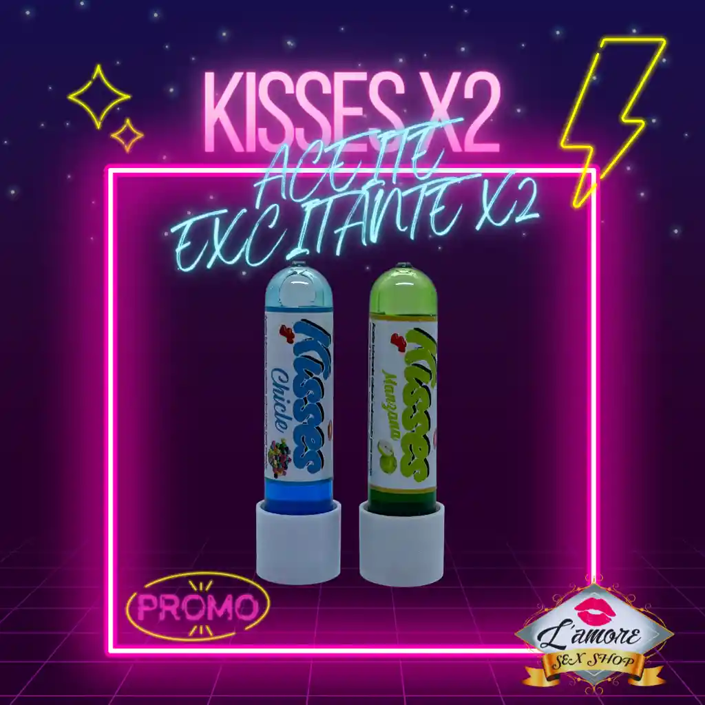 Aceite Kisses Promo X2