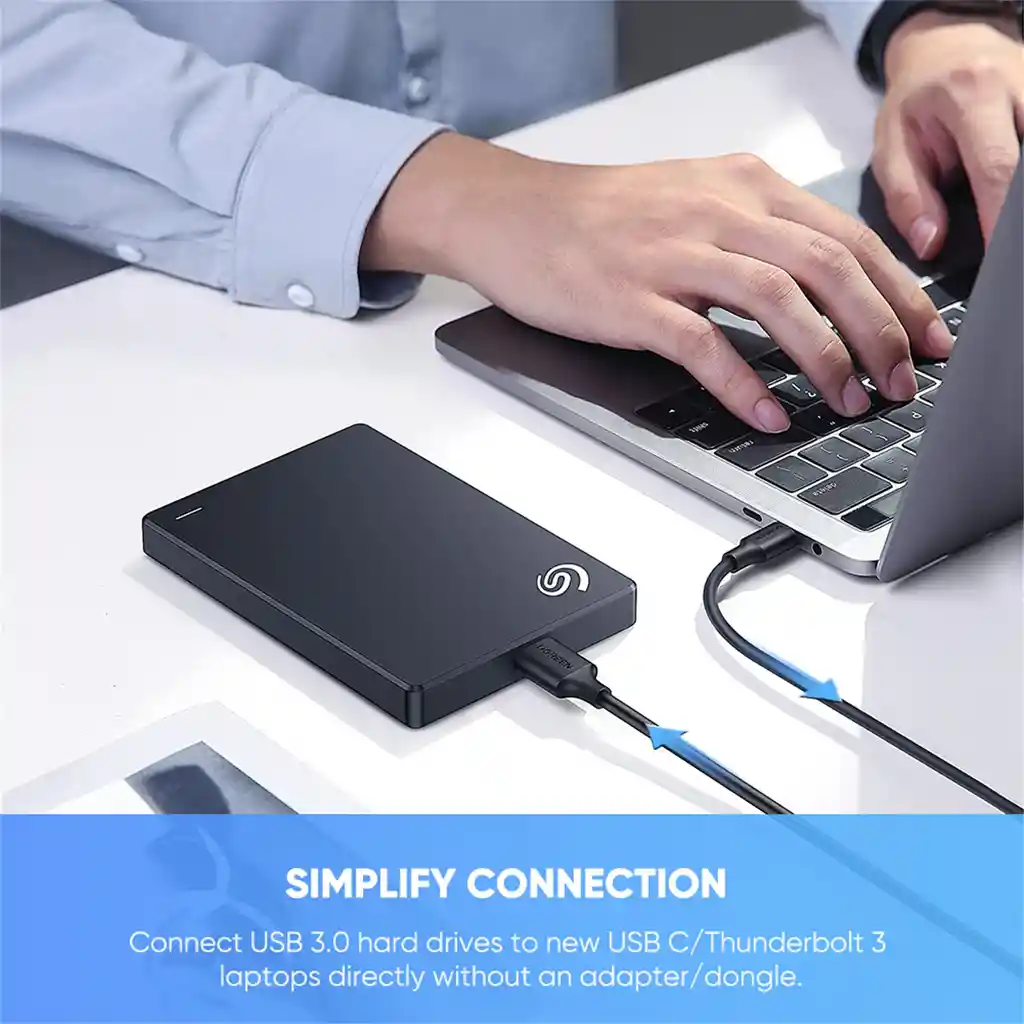 Cable De Usb C A Micro-b 3.0 1mt Ugreen 20103