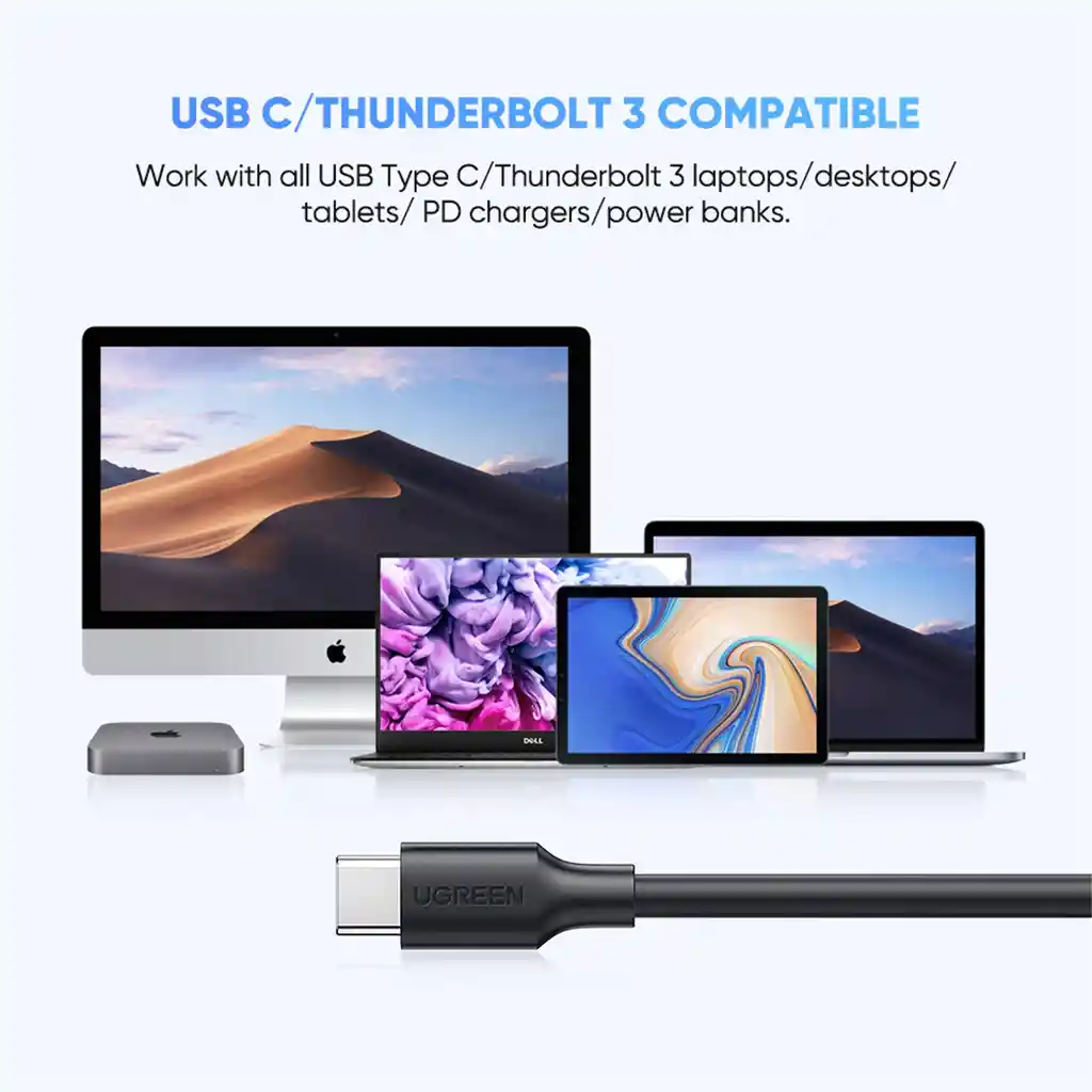Cable De Usb C A Micro-b 3.0 1mt Ugreen 20103