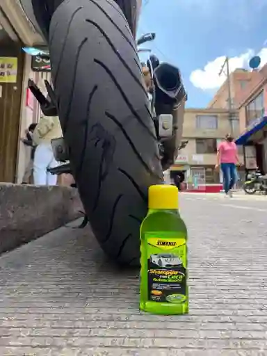 Simoniz Shampoo Jabon Con Cera Autobrillante Para Auto Carro Moto Cera