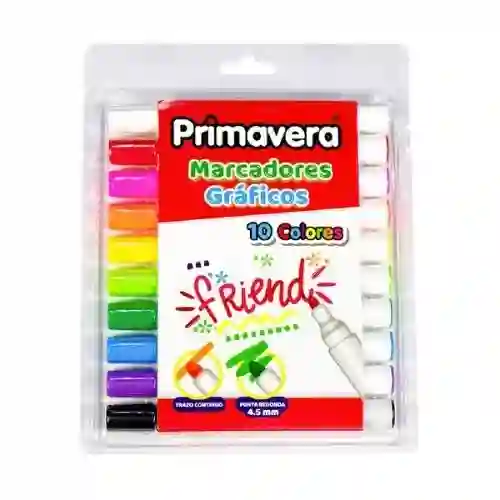 Marcadores Mágicos Primavera * 8 Colores