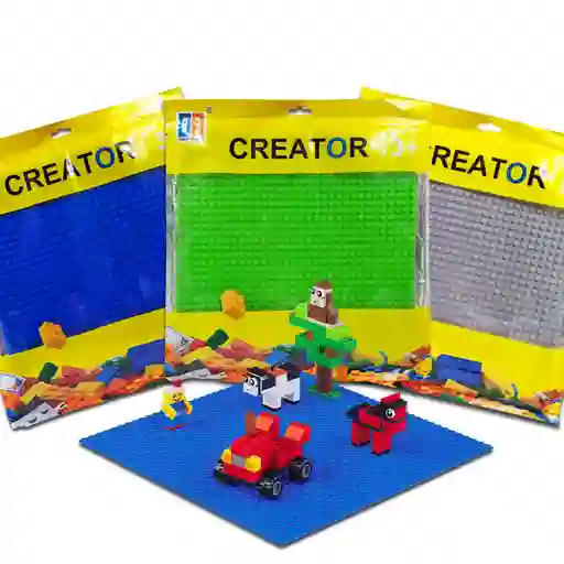 Placa Base Blocks Juguete Niños Armables Creator