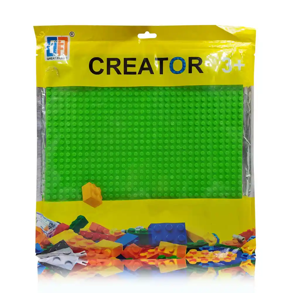 Placa Base Blocks Juguete Niños Armables Creator