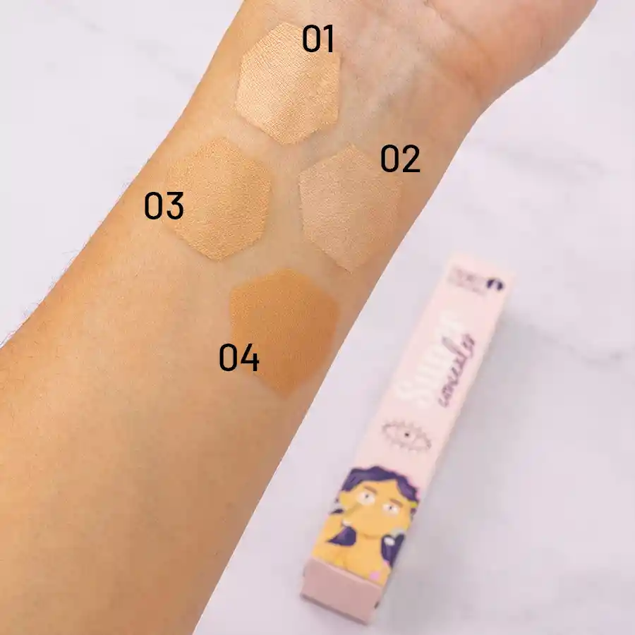 TRENDYCorrector + Tratamiento Super Concealer Tono 01