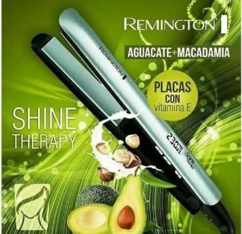 Remington Plancha Digitalaguacate Y Macadamia -