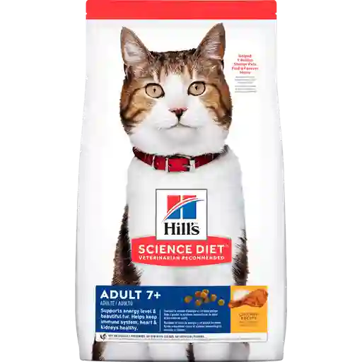 Hills Alimento Para Gato Senior 7+ 4lb