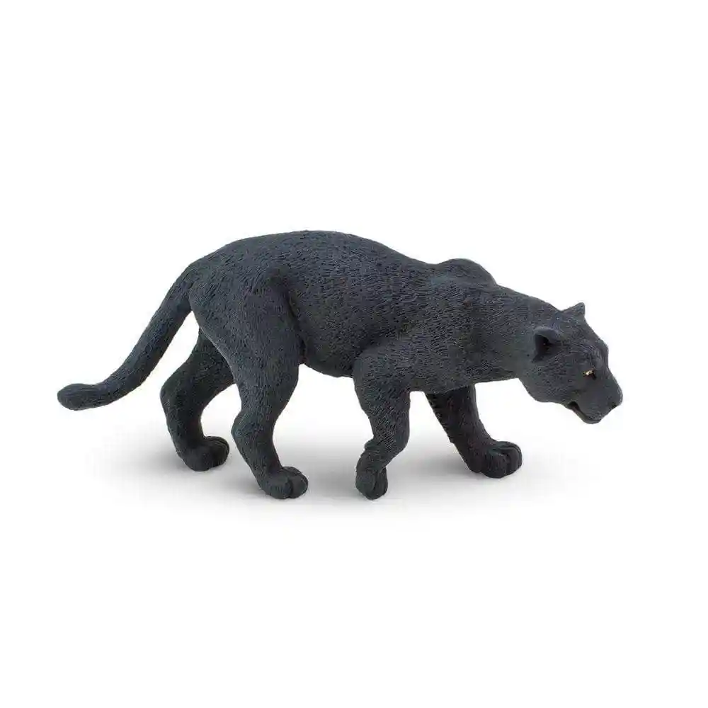 Figura Animales Jaguar Negro Colección Niños Y Niñas